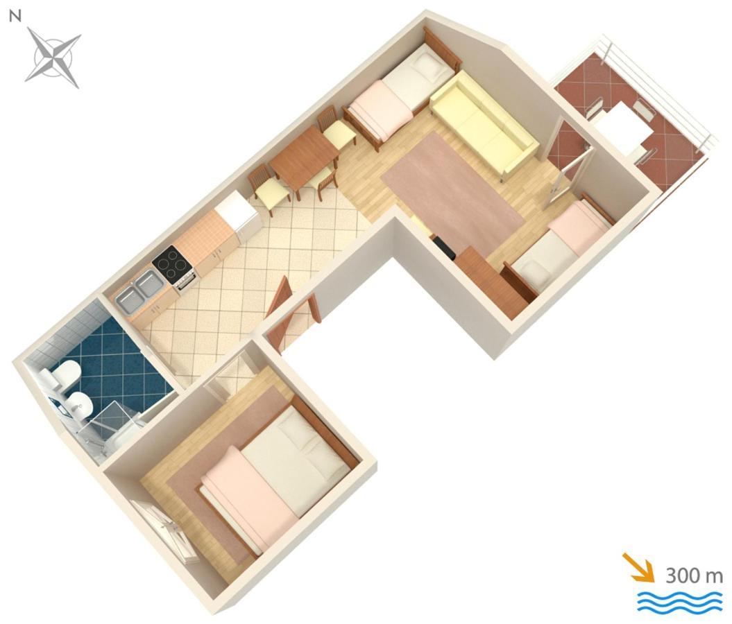 Apartments And Rooms With Parking Space Selce, Crikvenica - 2362 Eksteriør bilde